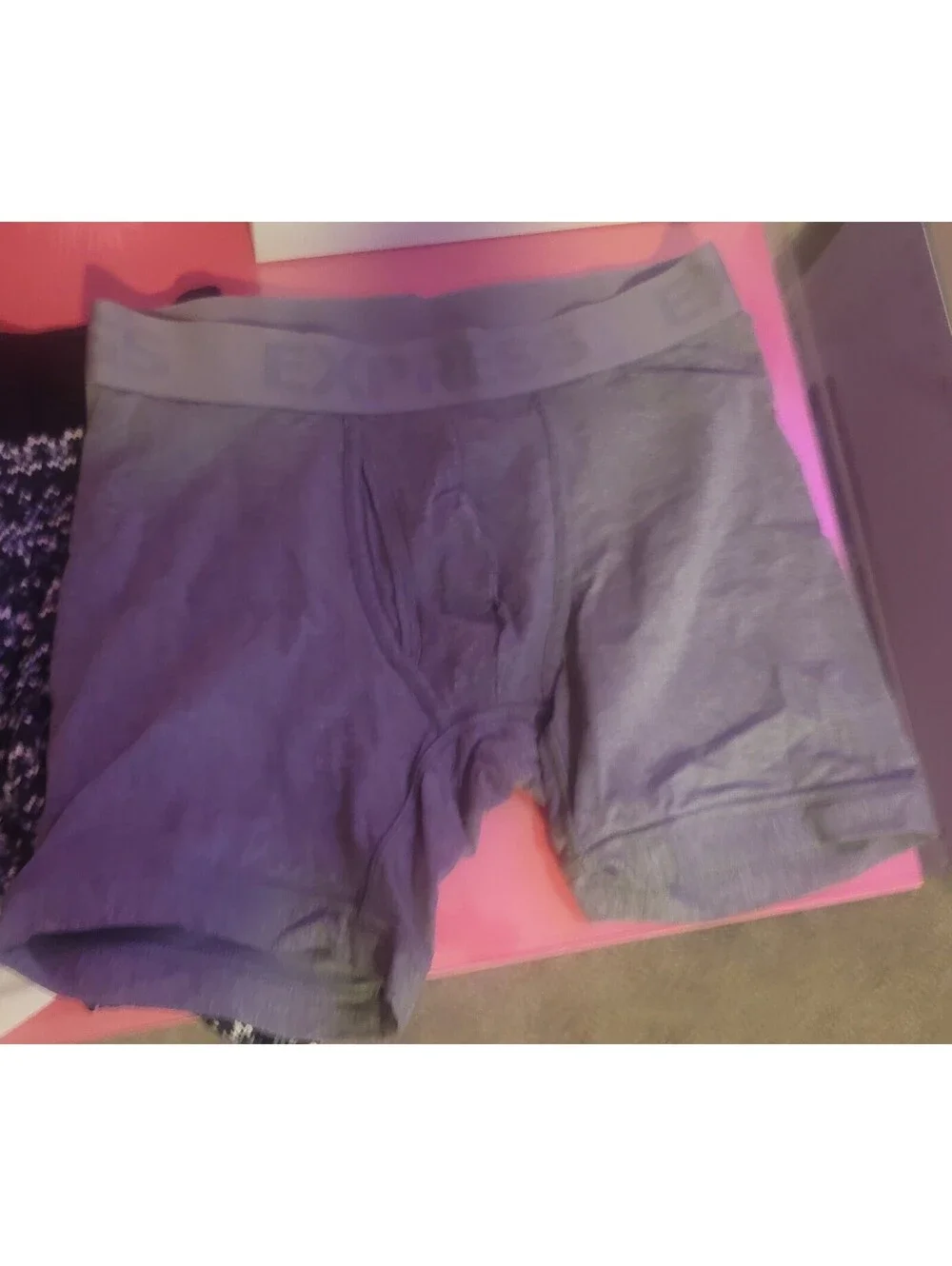 EXPRESS FIVE (5) PAIR OF BOXER BRIEFS SMALL 28-30 BLACK, WHITE, GRAY MSRP $78
